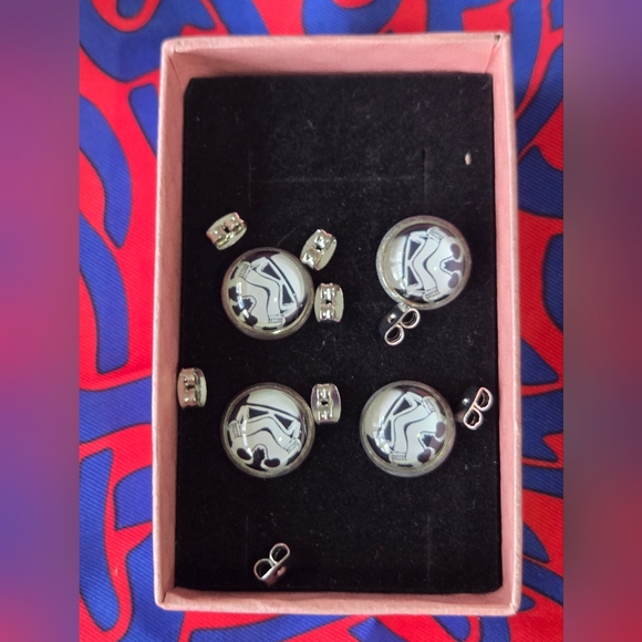 Jewelry - 4/$20 Stormtrooper Earrings - Two Pairs